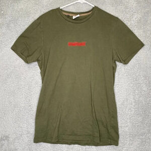 Gymshark army green tshirt casual stretch soft activewear athletic gym workout M